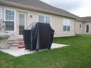 Before - The New Patio, Pergola, Retaining Wall and Landscaping